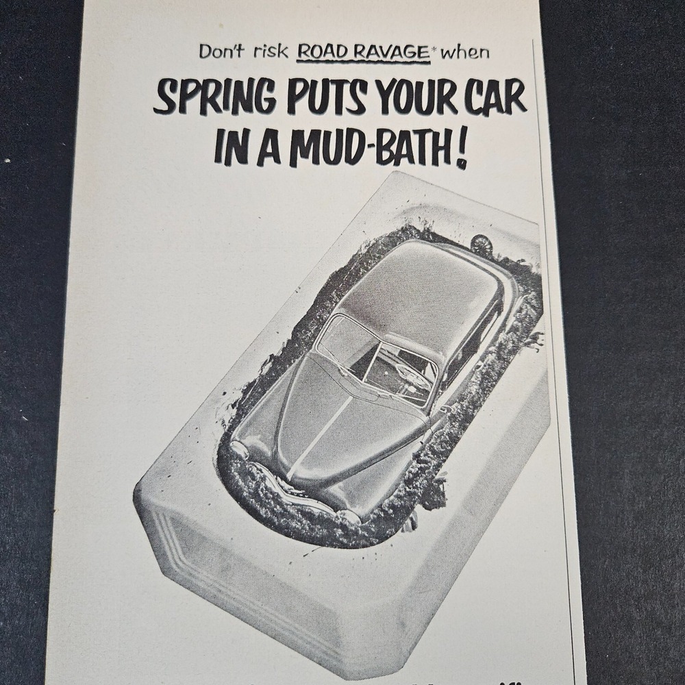 1953 Simoniz Thin-Skin Liquid Car Wax‎ Auto Vehicle Kleener Vintage Print Ad